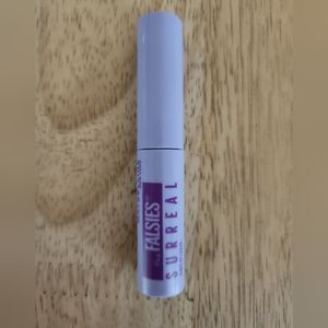 🪷5/$25! MAYBELLINE NY The Falsies SURREAL Mascara Very Black Travel Clutch Size